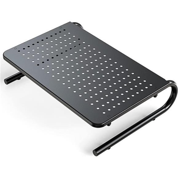 Monitor Stand Riser, Monitor Riser,Laptop Shelf w/Vented for Screen - Picture 1 of 7